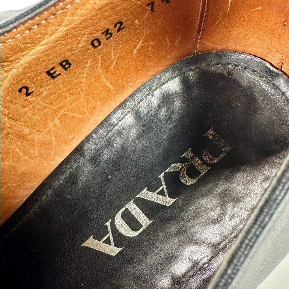 Prada Men's Dress Derby Shoes - Picture 7 of 14